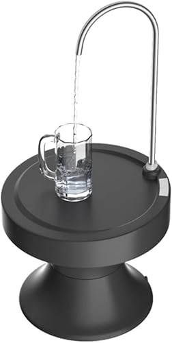 Dispensador eléctrico automático de agua potable con bandeja extraíble para botella de 1-5 galones portátil para el hogar y la cocina