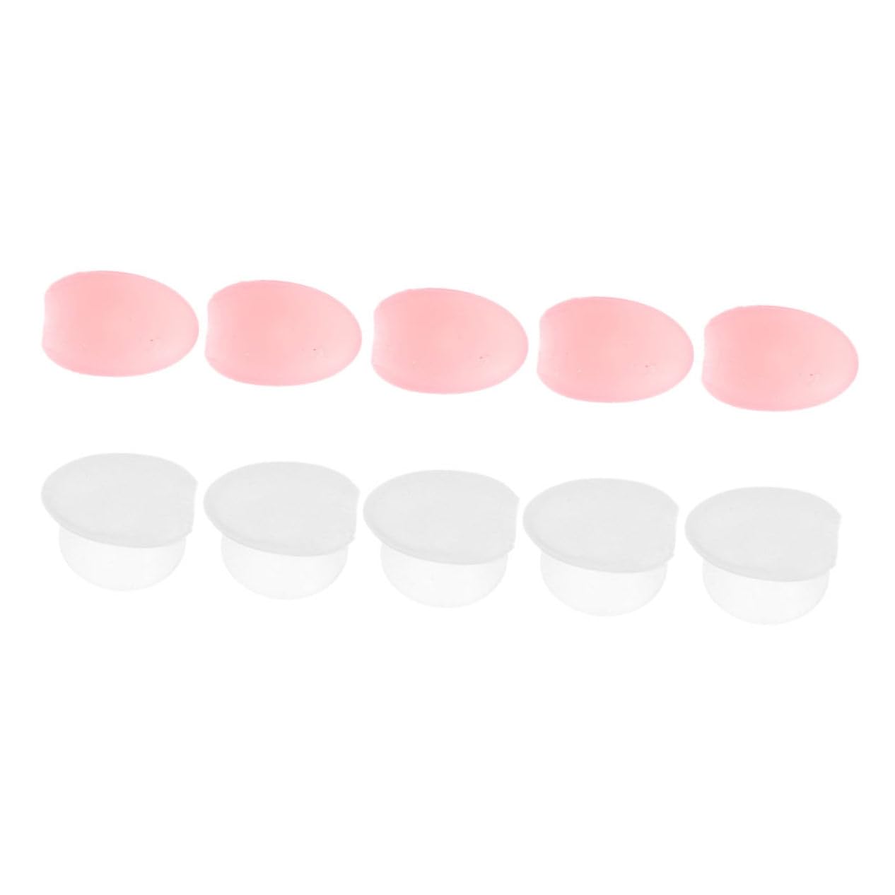 FRCOLOR Make up Brush Cover 10pcs Lip Brush Protector Covers Silicone Brush Covers Lip Covers Protective Covers Holder Protector