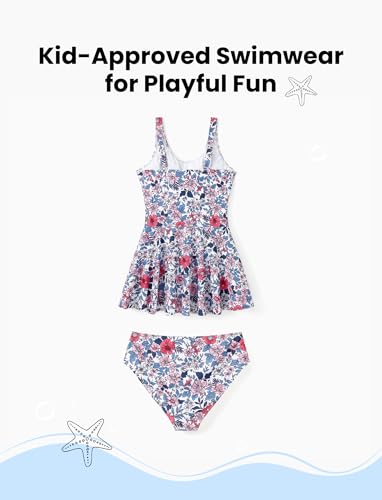 PATPAT Family Matching Swimwear Floral Pattern Tankini Swimsuits and Swim Trunks3
