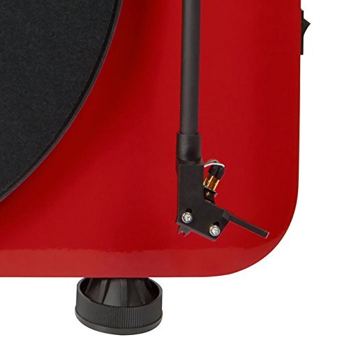 Pro-Ject VTE Tourne-Disque à positionnement Verticale, Droite, Rouge - Les Beatles, Paul McCartney, John Lennon, RIngo Starr, George Harrison Pro-Ject VTE Tourne-Disque à positionnement Verticale, Droite, Rouge – Image 4
