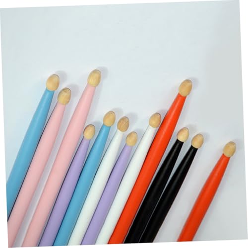 2 pares de baquetas livianas de arce para adultos miniatura 6