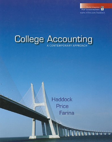 Amazon.com: College Accounting: A Contemporary Approach: 9780073396941: M. David Haddock Jr ...