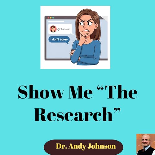 Show Me "The Research' Podcast Por arte de portada