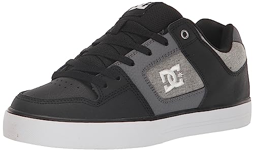 Image of DC Mens Pure Low Top Lace Up Casual Skate Shoe SneakerSkate Shoe
