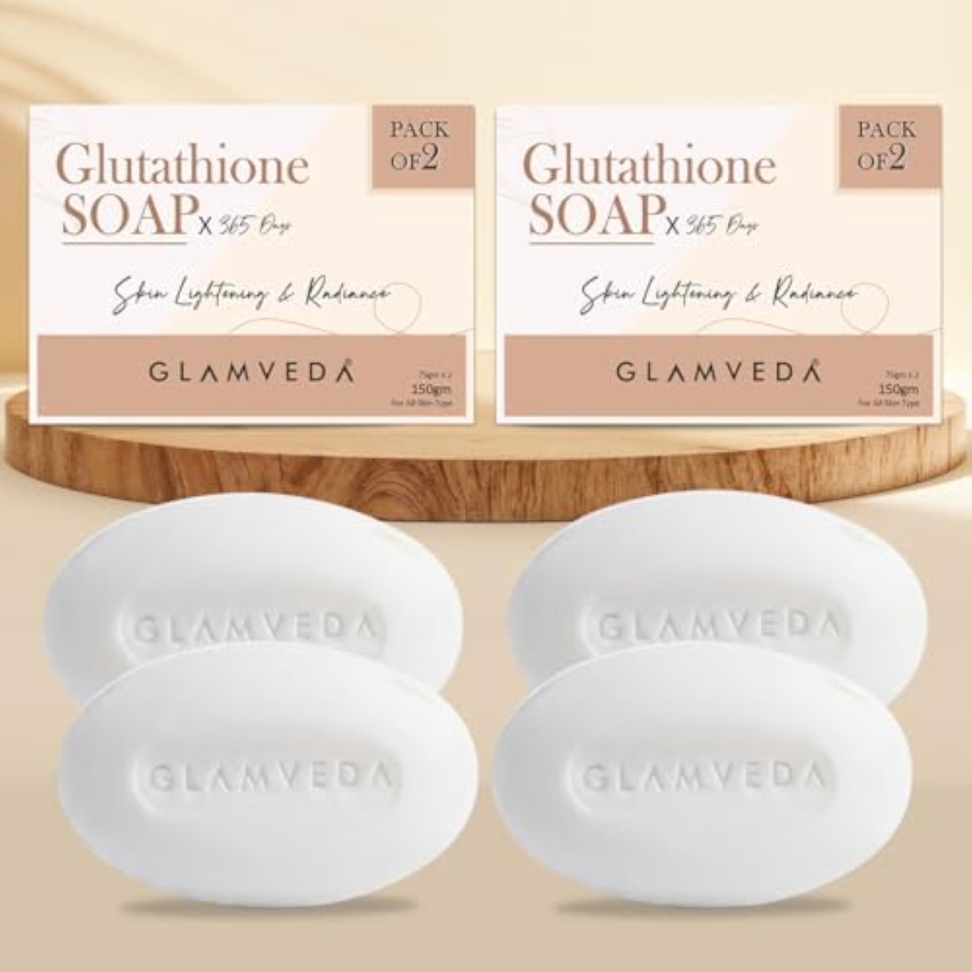 Glutathione Skin Whitening Soap with Kojic Acid