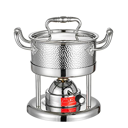 Chafing Dish Buffet Set, Stainless Steel Catering Food Warmers with Lid & Holder and Fuel Can for Weddings Parties Banquets Catering Events/Silver