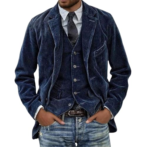 Blazer pour le dîner et veste business casual slim fit pour hommes style vintage