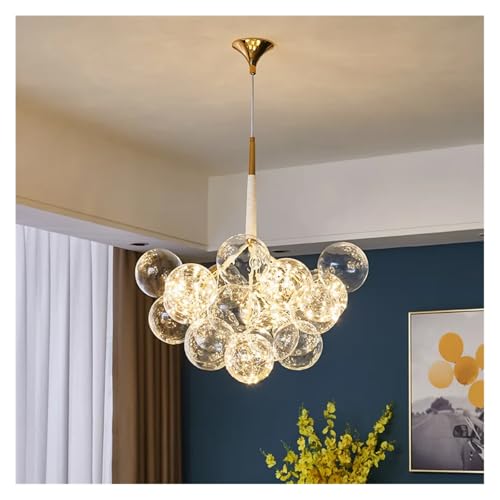 Lustre LED en verre blanc froid créez une ambiance de nuit étoilée magique dans votre chambre