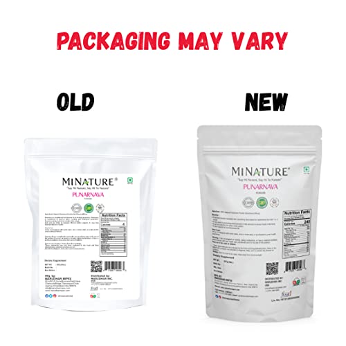 mi nature Punarnava Powder (Boerhavia diffusa) | 227g(8oz) (1/2lb) | 100% Natural and Pure |Herb for Improving Digestion, Liver aid, Healthy Kidney Function | Diuretic | Vata and kapha Balancing - Image 5