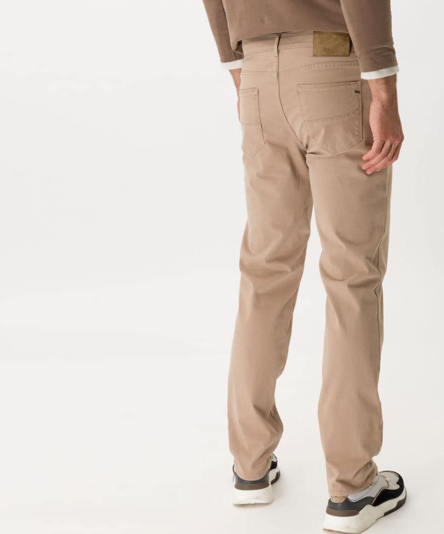 BRAX Straight Fit Hose Cadiz Cotton Satin Stretch Nachtblau