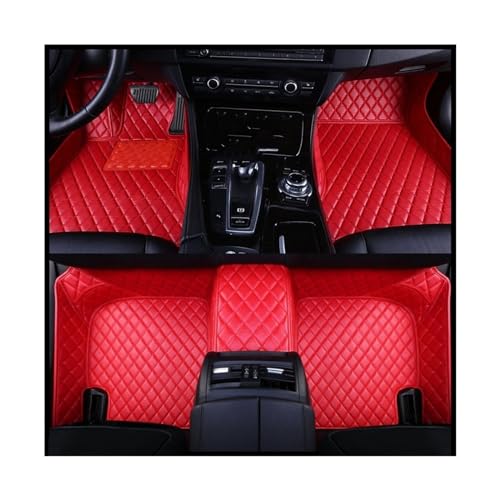 Tapis de voiture en cuir sur mesure pour Dacia Duster 2010-2017 avec finitions luxe