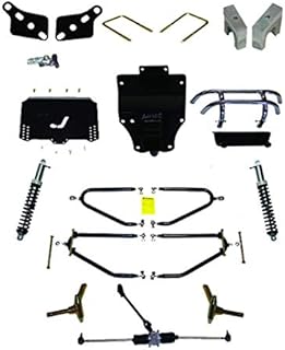 Jake's Club Car DS Golf Cart Lift Kit | Long Travel Lift Kit with Independent Front Suspension | Compatible with 2003.5-Up DS Models (with Plastic Front Hub Covers)