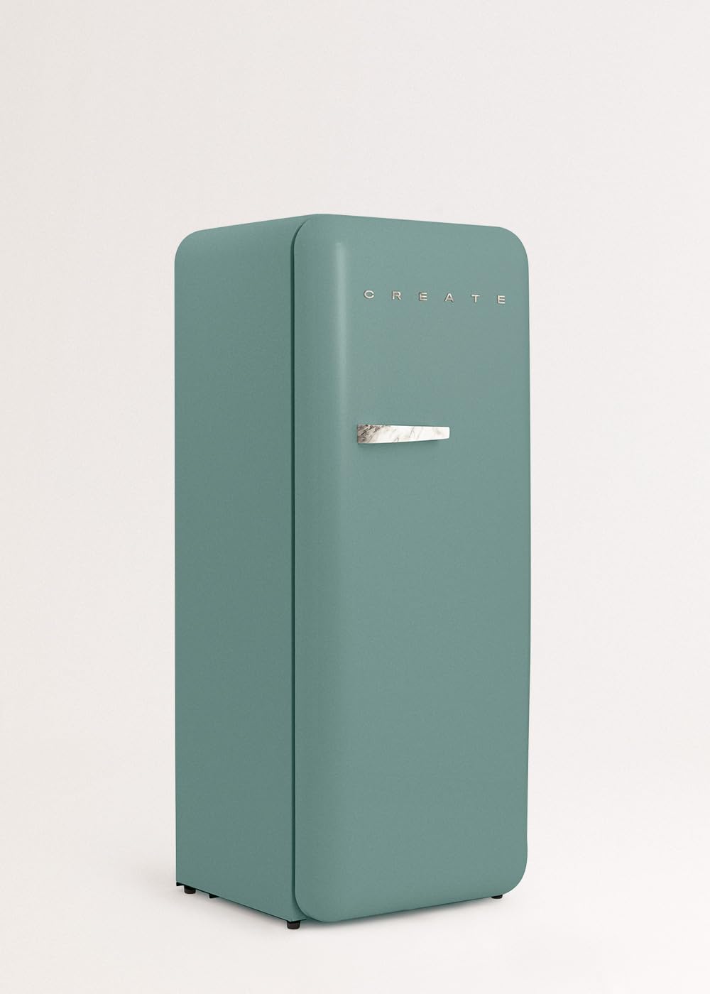 CREATE / RETRO FRIDGE 150 WOOD/Frigorífico blanco roto maneta madera con congelador 281L / 102W. bajo consumo. diseño vintage. 150cm. 3 estantes. regulador temperatura. botellero. 60x60x150cm — view 53