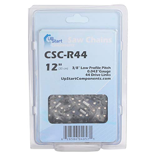 6 Pack 12-Inch Chainsaw Chain Replacement for Stihl Ms 170, Stihl Ms180c, Stihl 017, Stihl Ms 192 T, Stihl Ms 171, Echo Ppt 266, Echo Ppt 2620h, Echo Ppt 280 - 3/8