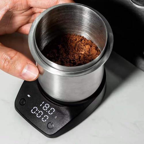 Mini báscula electrónica para espresso con pantalla LED miniatura 5