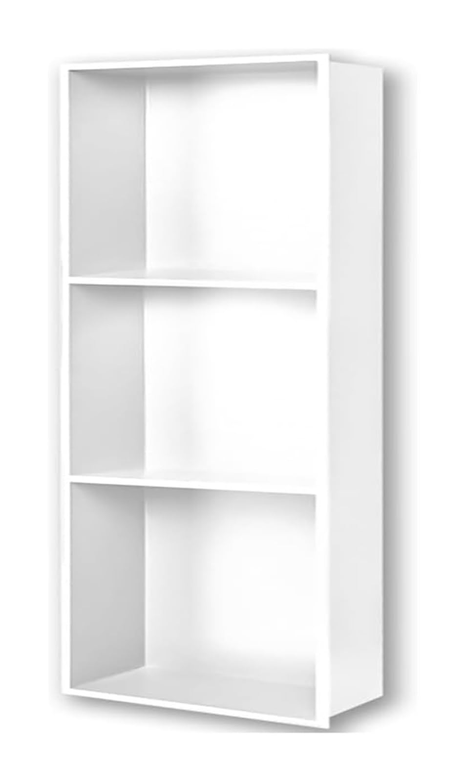 AYCDL Stainless Steel Shower with Built-in Storage One-Piece Design for Bathroom nization Space-Saving Solution Modern Shower Shelf,Bianco-90x28x12.5cm