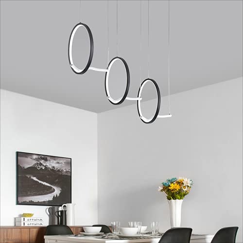 Lumières Europe du Nord salon au design de cercle suspendu