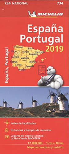 Mapa National España - Portugal (Mapas National Michelin)
