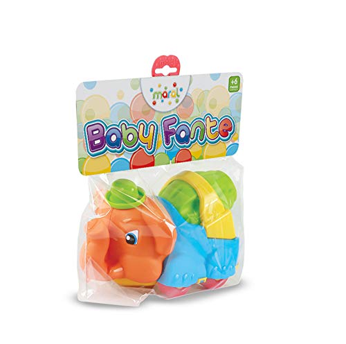 Elefantinho com Função Betoneira Baby Fante Solapa, Maral, Multicor