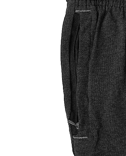Image of KART BLACK Plus Size Track Pants for Men | Track Pant for Men | Casual Fit Comfortable Track Pant
