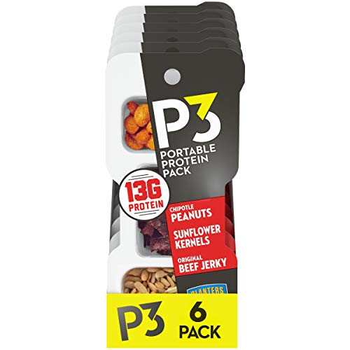 P3 With Chipotle Peanuts, Original Beef Jerky and Sunflower Kernels Portable Protein Pack (1.8 oz Tr - //coolthings.us