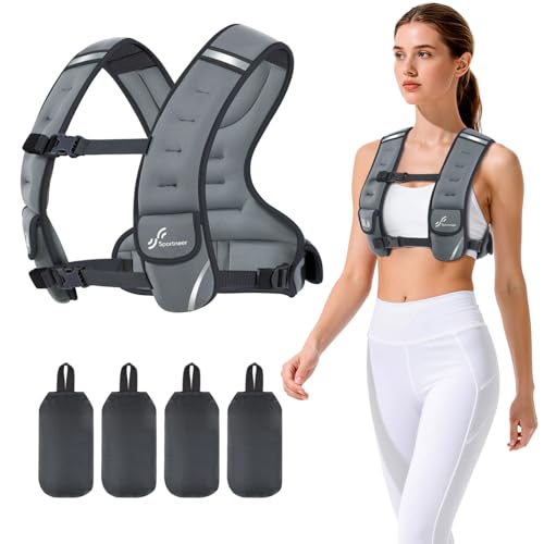 Image of Sportneer Adjustable Weighted Vest Woman: 6-10lb /10-18lb Weighted Vests