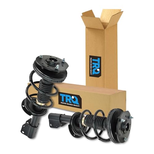 Image of TRQ Front Strut and Spring Assembly Set 2 Piece | For 04-05 Chevrolet Classic 97-03 Malibu 99-04 Oldsmobile Alero 97-99 Cutlass 99-05 Pontiac Grand Am