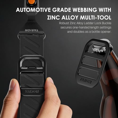 TARION Quick Release Magnetic Camera Neck Strap Magislide, Black - image 6