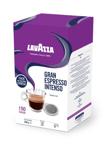 Lavazza Gran Espresso Intenso E.S.E. Coffee Pods – 150 Count