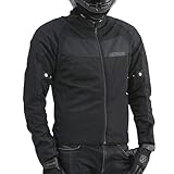 デイトナ(Daytona) バイク ジャケット 夏 メッシュ ソフトプロテクター付属 スポーツメッシュジャケット HBJ-058 ブラック Lサイズ 21658