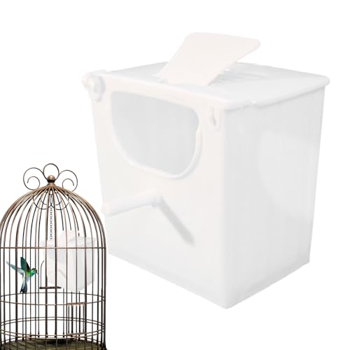 野鳥用 巣箱 | インコ フィンチ かご 巣箱 - 小型動物 スペース 広い 繁殖 孵化 ハウス パティオ 庭 家 バルコニー 対応