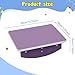 Yiju Wooden Balance Board Balance Training Fitness Equipment Versatile Anti Slip Wobble Board for Home Gym Office Core Strength, Purple