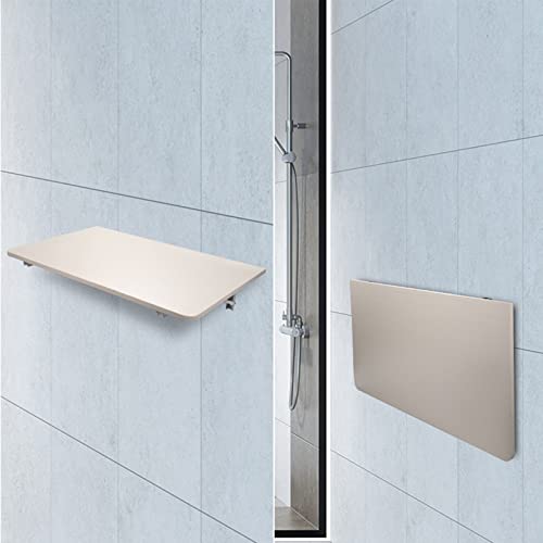 Table murale pliante gain de place avec support inox robuste JATIBOSH - 6