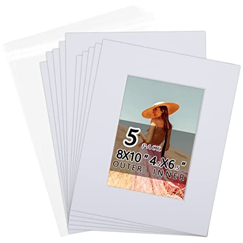 10 Best Pre-Cut Mat Boards to Elevate Your Framing Game 8 Acid-Free 8x10 Pre-Cut Mat Board Show Kit