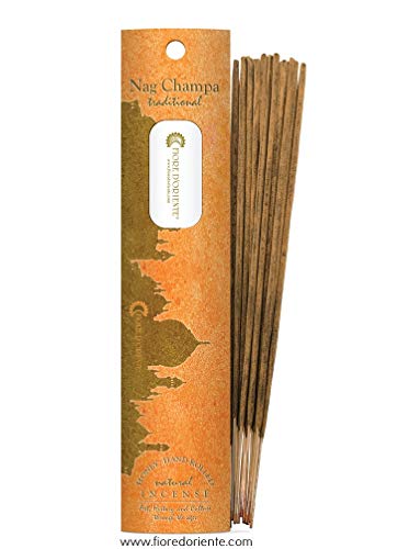 Nag Traditional Incense 10 Sticks - Natural And Handmade Products - Fiore D'Oriente