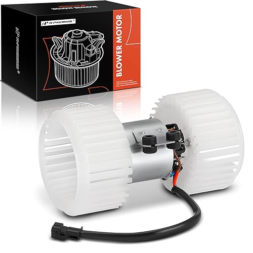 Image of A-Premium Front HVAC Heater Blower Motor with Fan Cage | fit for BMW X5 2001-2004, 525i 2001-2003
