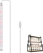 LED Grow Light Strip for Indoor Plants, Full Spectrum Sunlike Plant Lights Growing Lamps for Hydroponics Succulent Veg and Flowers (Not Includes Adapter)