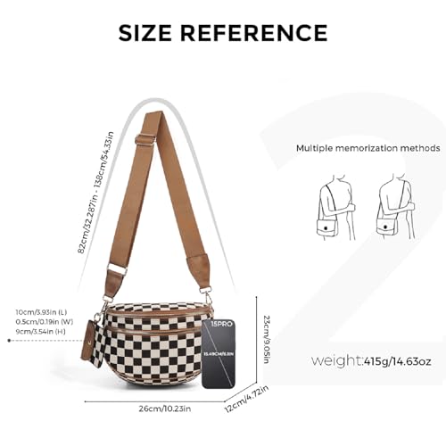 Image of Dyalsa Small Crossbody Bags for Women Canvas /PU Mini Crossbody Purse, Shoulder Bag Traveling Workout