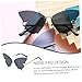 ARTIBETTER Butterfly Rimless Women Sunglasses Vintage Fashion Colorful Lens Party Eyewear for Photo and Performance