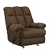 Dorel Living Padded Dual Massage Recliner, Chocolate