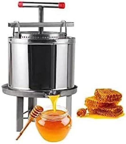 Torchio per Frutta, Estrattore Manuale di Miele, Torchio Manuale per UVA per La Vinificazione, Sidro/tintura/Verdure/Miele/pressa per Olio D'oliva
