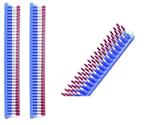 Professional 3 Row Styling Comb, carbon fibre Anti-Static 3 Line Teeth Comb - Unbreakable Combs (M, 2)-image-30