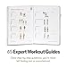 The Weightlifting Transformation Gym Buddy Journal by Habit Nest. 12-Week Trainer & Progress Tracker. Requires Full Gym Equipment. 65 Video Guided Workouts with Sets, Reps & Tracking Space.