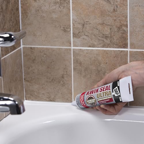 Image of Kwik Seal Ultra Advanced Kitchen and Bath Siliconized Sealant, Clear, 5.5 Oz (7079818915)
