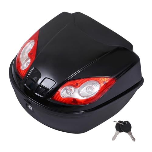 ABOOFAN Trunk Box Cover for Motorbike Luggage Case Modern Motorbike Fittings Key Included