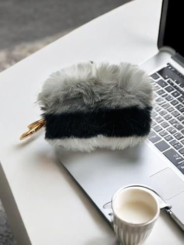 Image of SE HUB Earphone Case Cover Compatible with AirPods Case Cover | Soft Fur Skin Buds Full Protection Cover