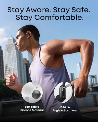 Image of Soundcore AeroFit 2 Pro by Anker, Dual-Form Earbuds, Open-Ear & Active Noise Cancellation Forms, 5-Level Adjustable Ear Hooks for Dual Forms, Hi-Res Audio with LDAC, 4-Mic AI Clear Calls