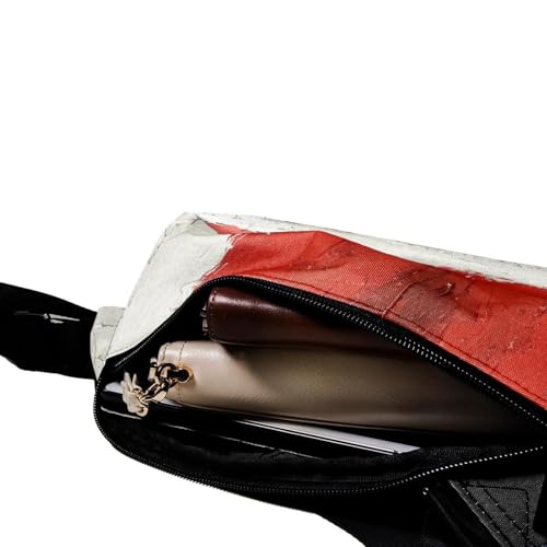 Mochila cruzada compacta para llevar tus pertenencias seguras en viajes 5