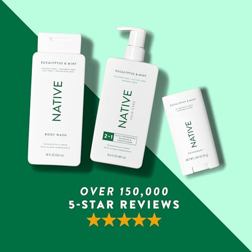 image for Native Deodorant | Natural Deodorant for Men, Aluminum Free with Bakin