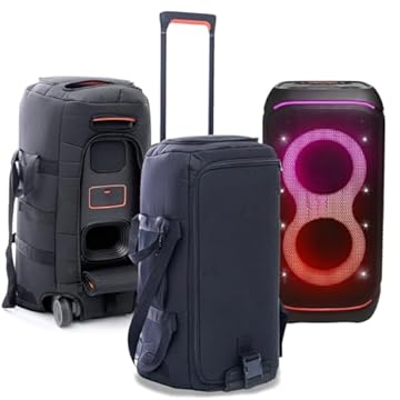 Bolsa Case Bag Capa Triboshop Compatível Com Jbl Partybox Stage 320 Acolchoada Completa